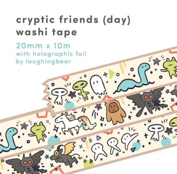 Cryptic Friends Washi Tape