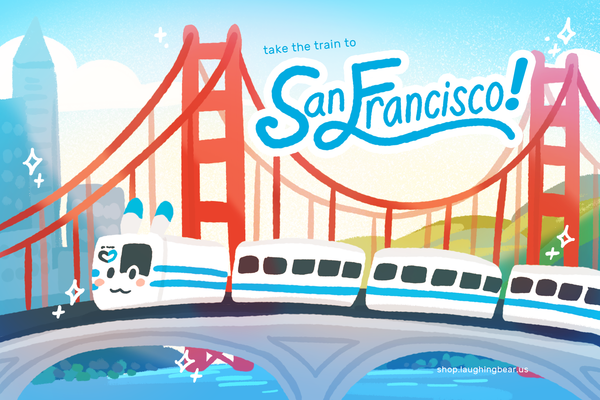 San Francisco Train Print