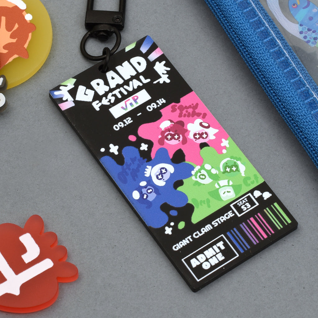 Grand Festival Ticket Charm