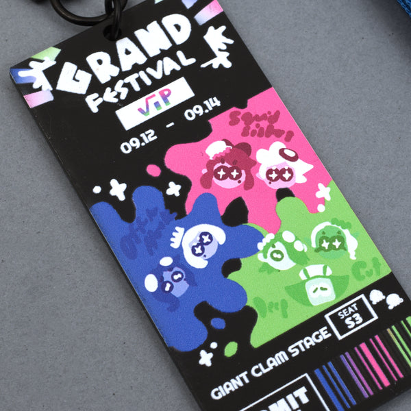 Grand Festival Ticket Charm