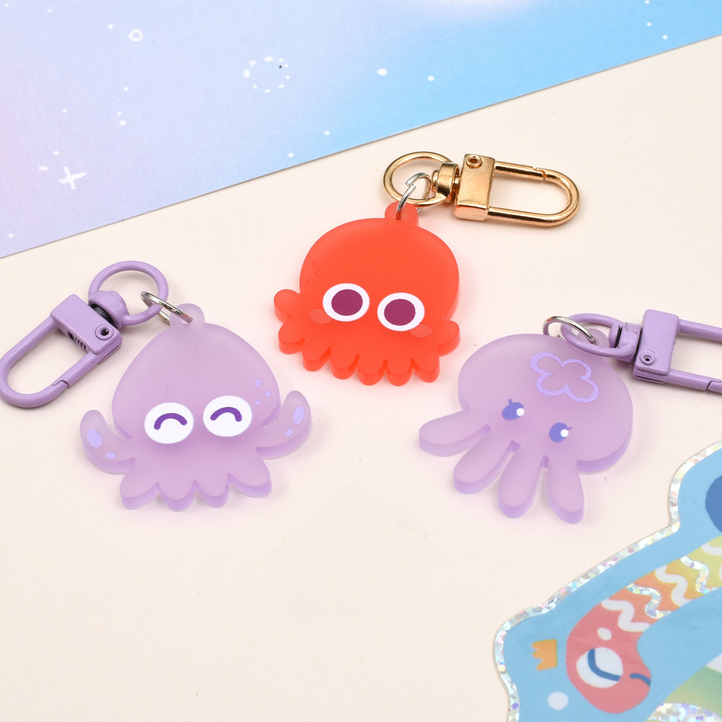 Squid Octo Jelly Charms
