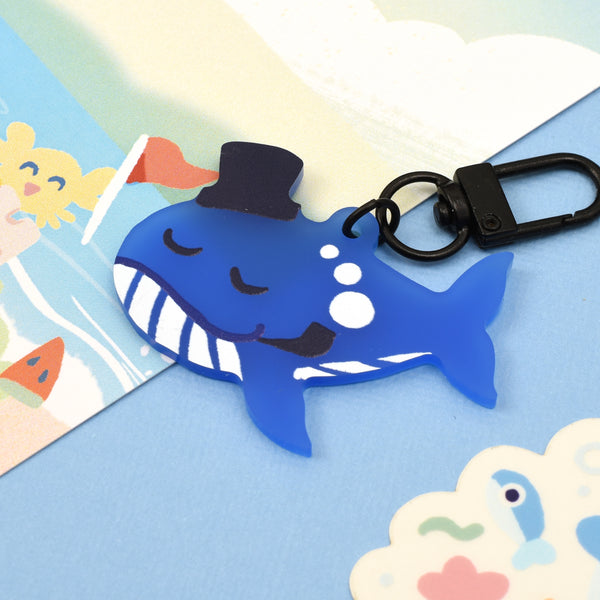 Blue Whale Charm