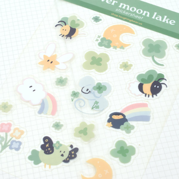 Clover Moon Lake Stickersheet