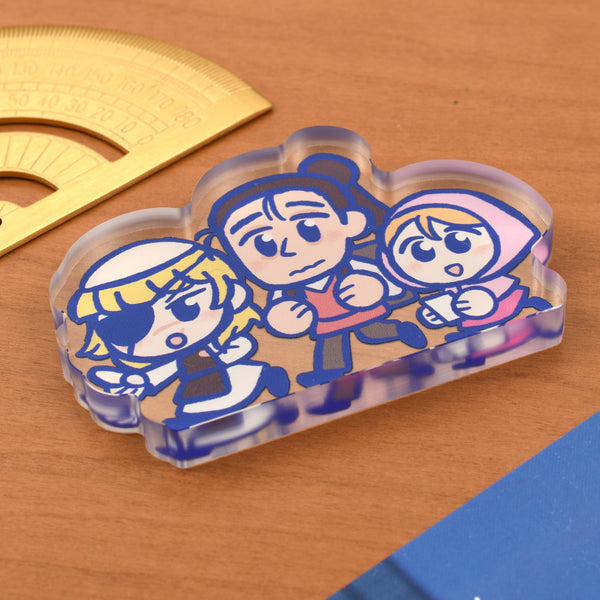 Heliocentrism Charms & Standee