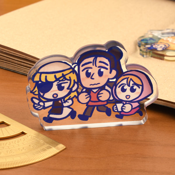 Heliocentrism Charms & Standee