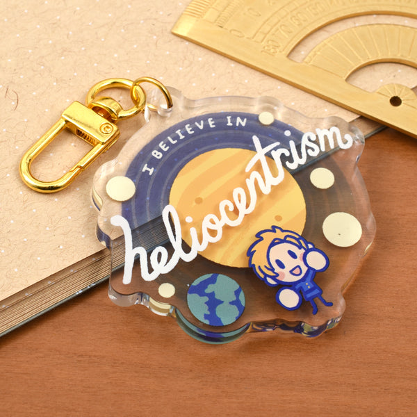 Heliocentrism Charms & Standee