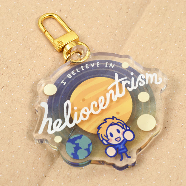 Heliocentrism Charms & Standee