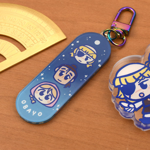 Heliocentrism Charms & Standee