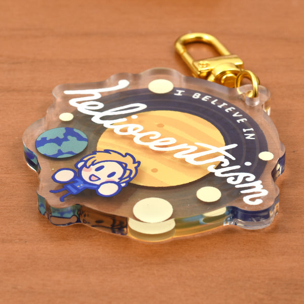 Heliocentrism Charms & Standee