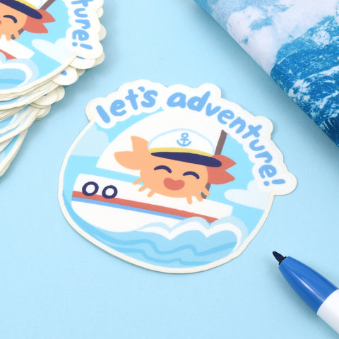 Let's Adventure! Sticker