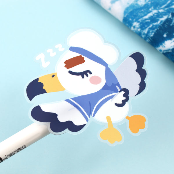 Sleeping Sailor Vinyl Sticker