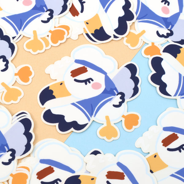 Sleeping Sailor Vinyl Sticker