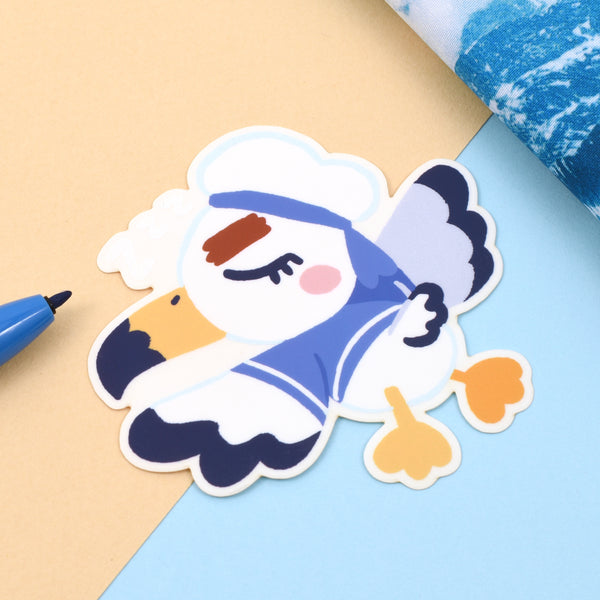 Sleeping Sailor Vinyl Sticker