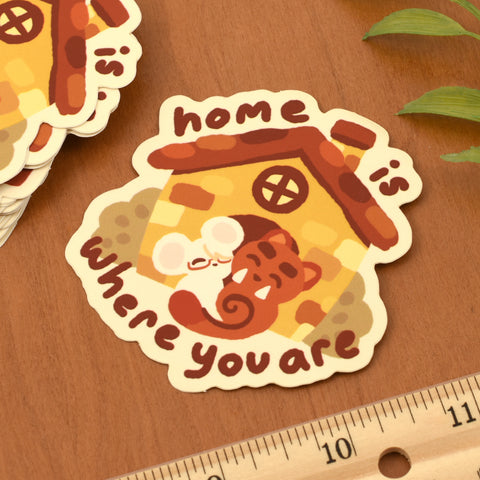 Home Is Where You Are Sticker