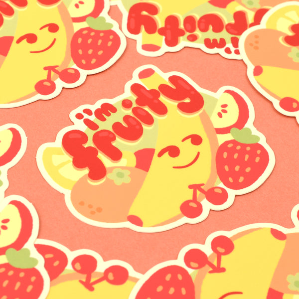 I'm Fruity Sticker
