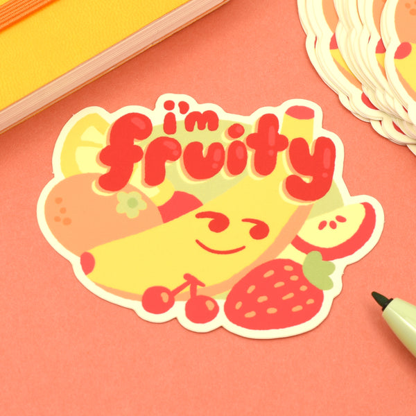 I'm Fruity Sticker