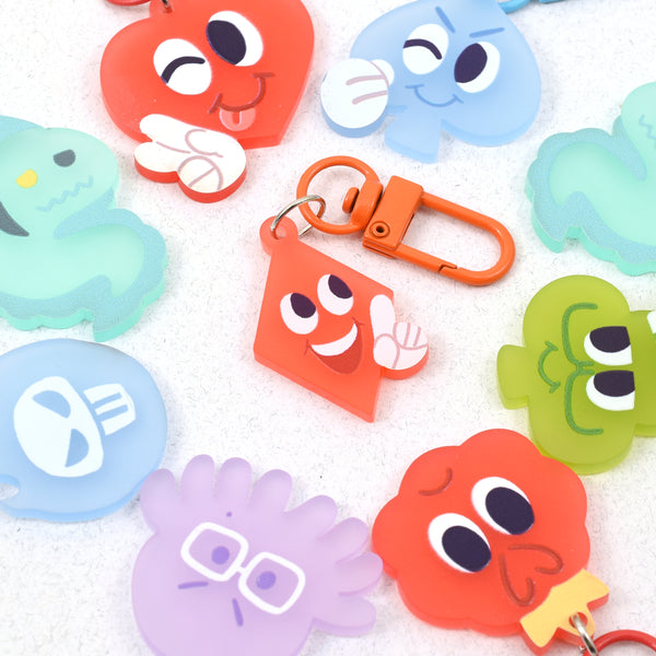 Twisted Mascot Charms