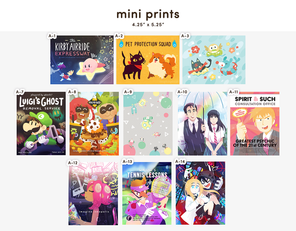 Mini Print Collection 1