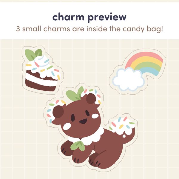 Candy Bear Charms