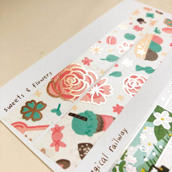 Sweets & Flowers Washi Tape