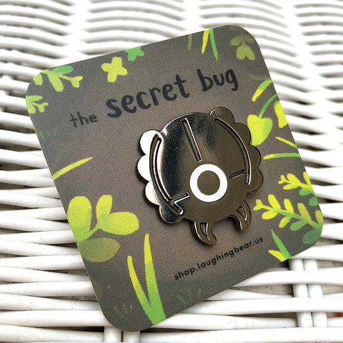 Secret Bug Enamel Pin