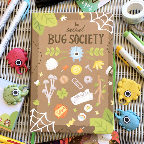 Secret Bug Society Notebook
