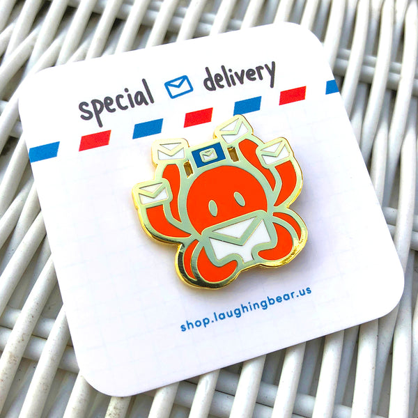 Special Delivery Enamel Pins