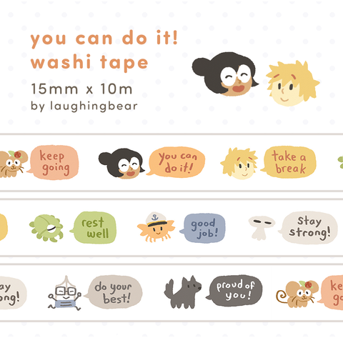 You Can Do It! Washi Tape