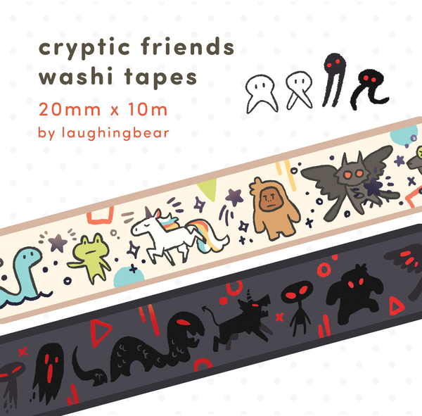 Cryptic Friends Washi Tape