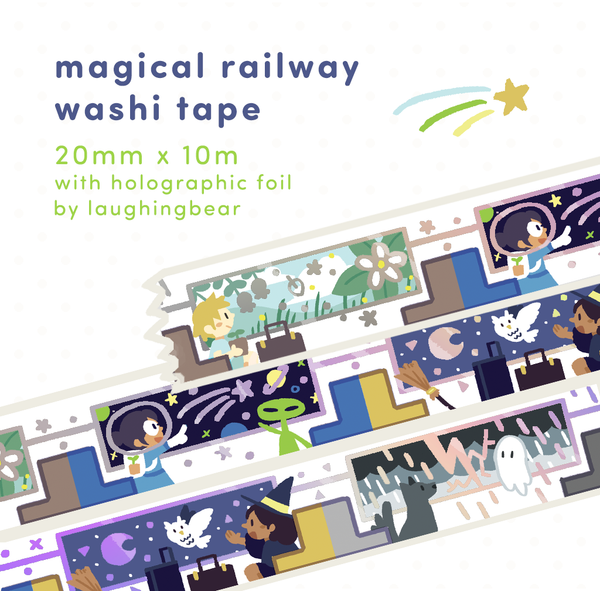 Magical Railway Washi Tape