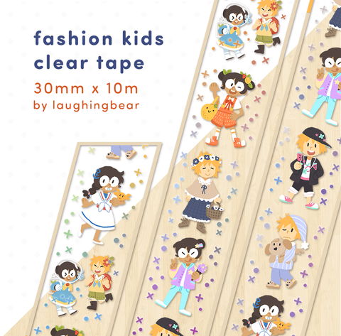 Fashion Kids Clear Tape