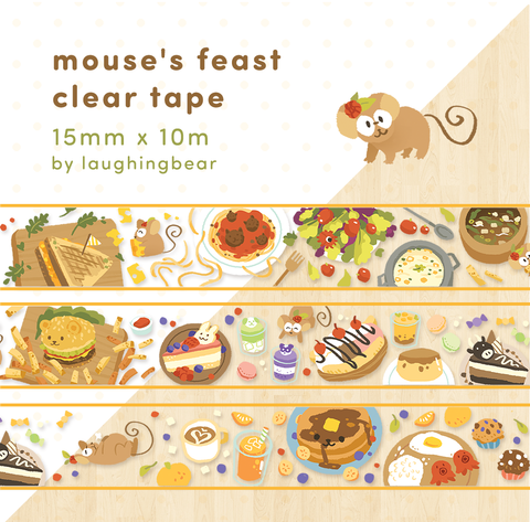 Mouse's Feast Clear Tape