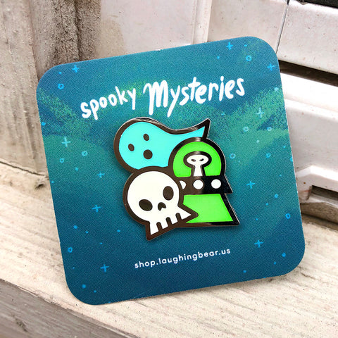 Spooky Mysteries Enamel Pin