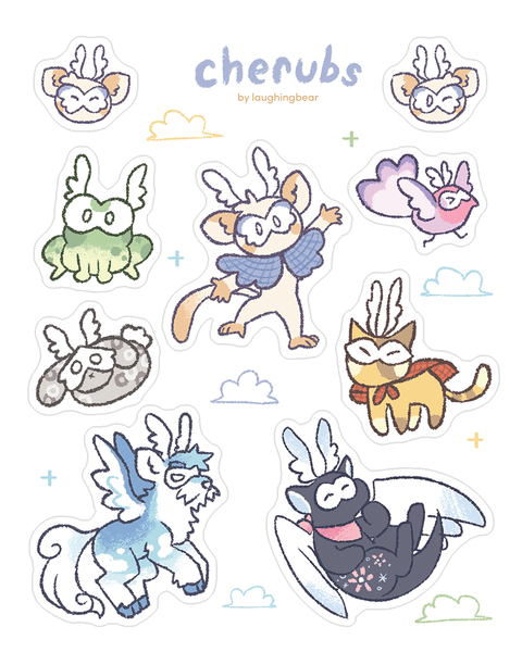 Cherubs & Imps Stickersheet